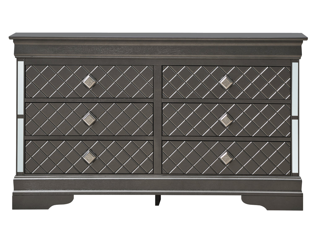 Verona G6702-D Dresser - Metallic