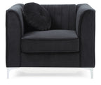 Sleek Modern Sloped Armchair