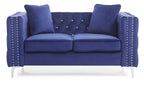 Chic Contemporary Loveseat