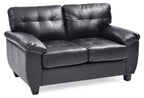 Sleek Contemporary Loveseat For Two