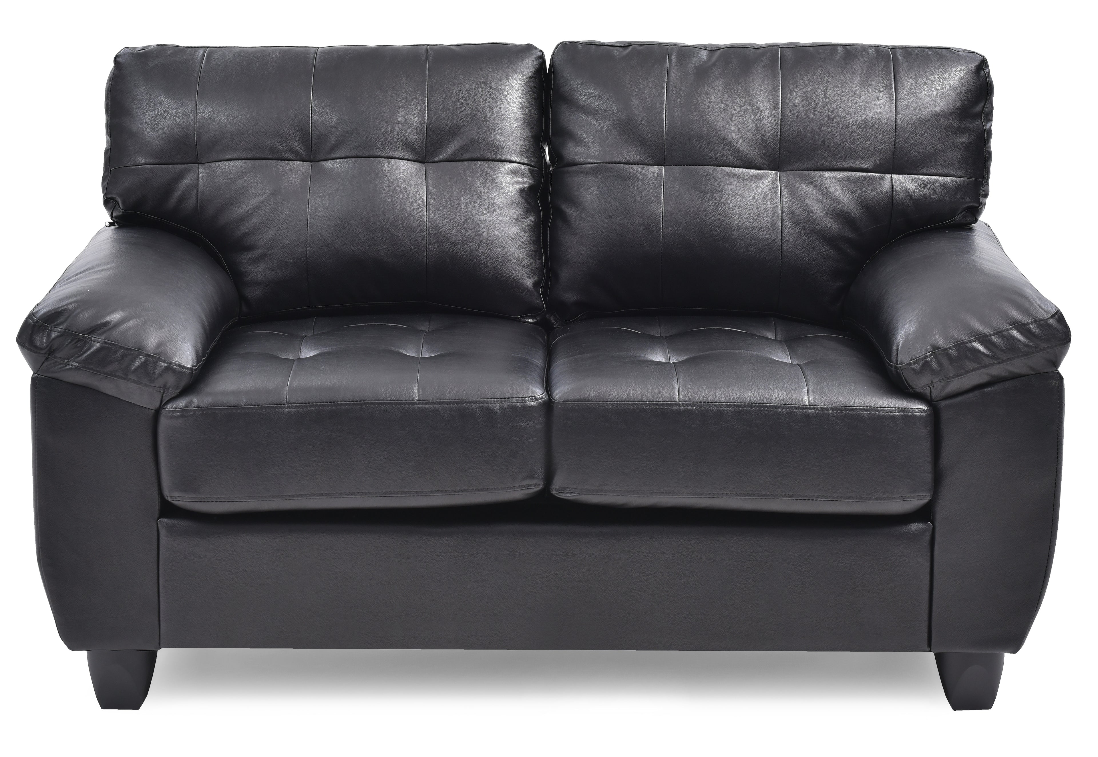 Sleek Contemporary Loveseat For Two
