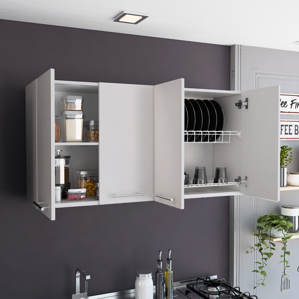Premium Wall Cabinet with Four Doors