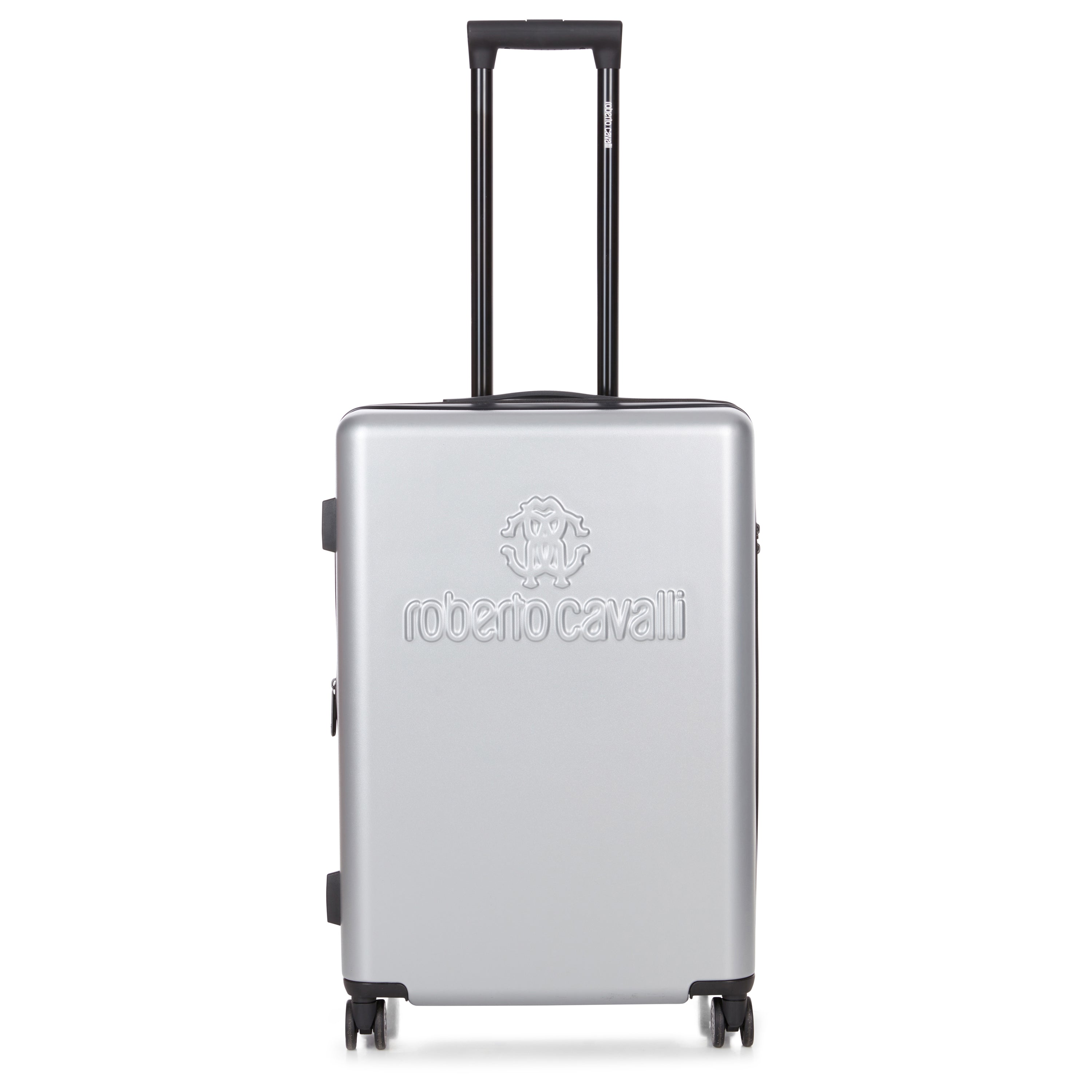 ROBERTO CAVALLI 3 Piece Luggage Set with Expandable Hard Shell & 8 Spinner Wheels