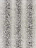 Pointblank Black&Gray Antelope Print Rug