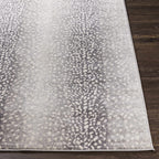 Pointblank Black&Gray Antelope Print Rug