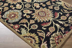 Conesus 1053 Hand Tufted Black Wool Rug