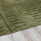 Washable Wool Rug - Green - Clearance