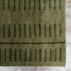Washable Wool Rug - Green - Clearance