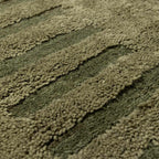 Washable Wool Rug - Green - Clearance
