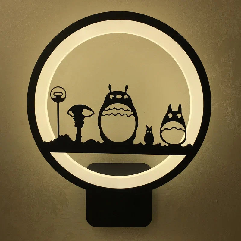 15W LED Wall Lamp Modern Creative Bedroom Living Room Corridor Indoor Light