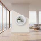 Dimmable LED Wall Light Remote Control Modern Bedroom Living Room AC90-220V