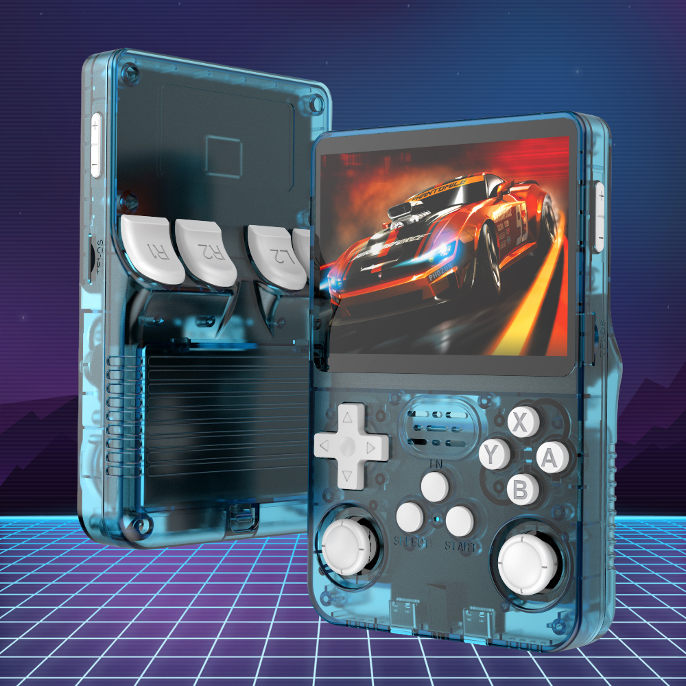 Handheld Retro Gaming Console with 3.5" IPS Screen & 20,000 Games