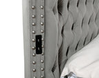 Hazel King Size Tufted Storage Bed