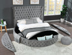 Hazel King Size Tufted Storage Bed