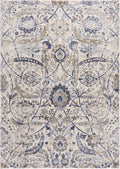 Georgiana Blue & Beige Oushak Rug
