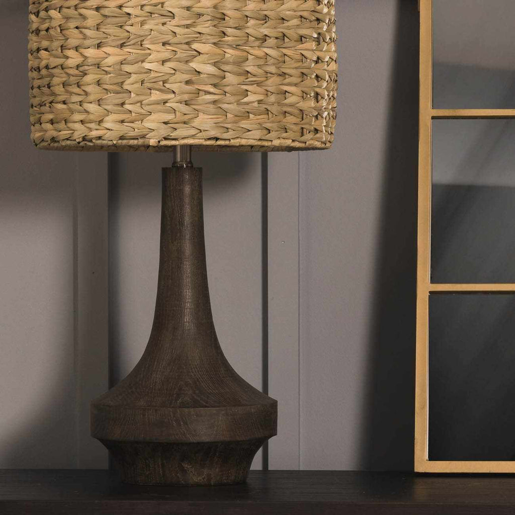 Kabankalan Seagrass Resin Table Lamp