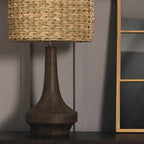 Kabankalan Seagrass Resin Table Lamp