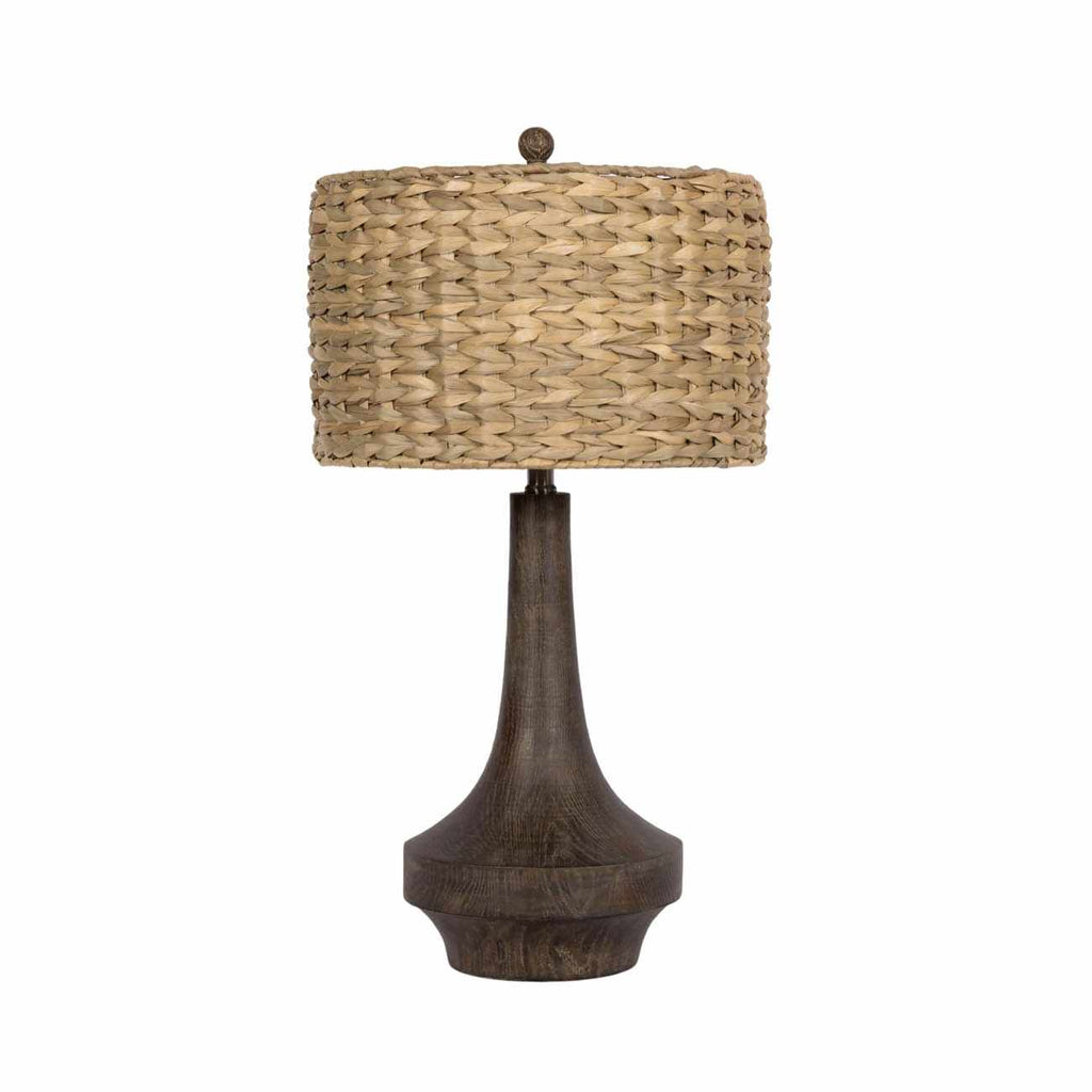 Kabankalan Seagrass Resin Table Lamp