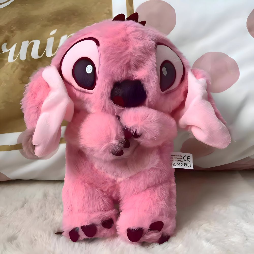Calming Breathing Plush Toy with Night Light Sleep Aid Stuffed Animal