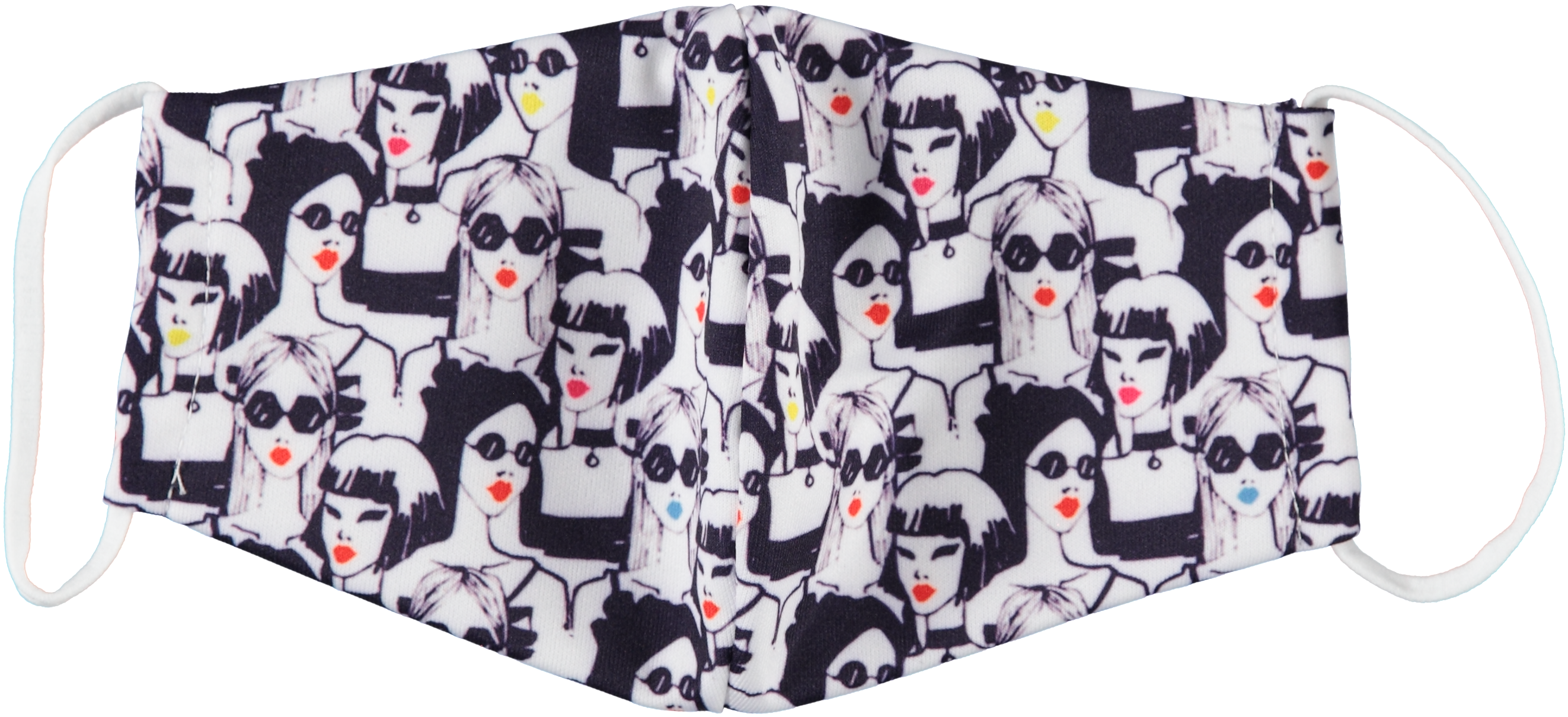 6-Pack: Women's Reusable Machine Washable Masks