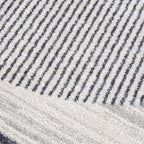 Thad Medium Gray Washable Area Rug