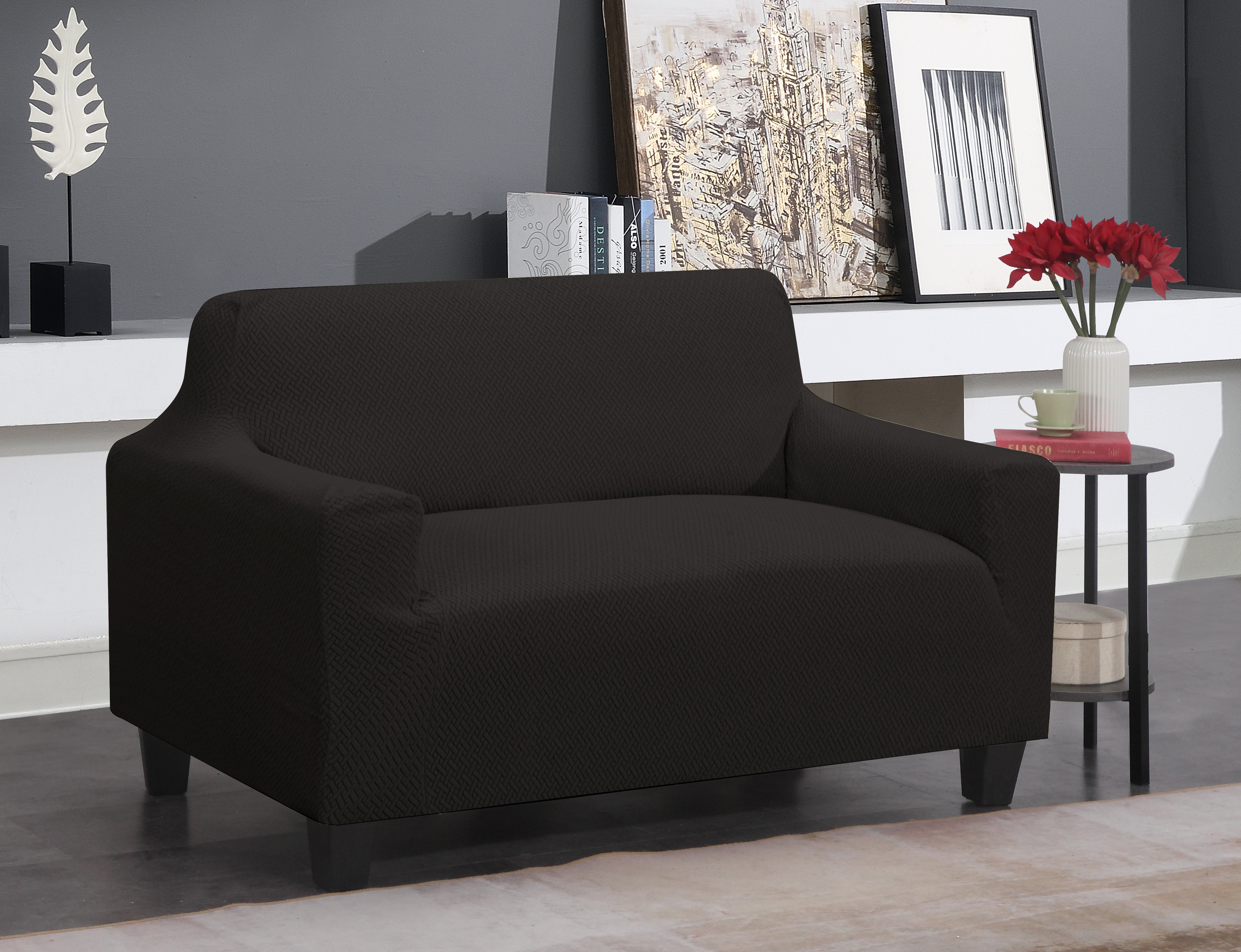 Super Stretch Couch Cover - Comes in 3 Sizes & 5 Colors!
