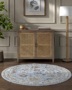 Luklukan Oushak Style Floral Rug