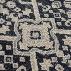 Cabacungan Cream & Gray Washable Area Rug - Clearance