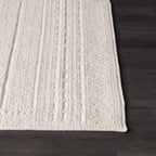 Bahar Cream Washable Area Rug