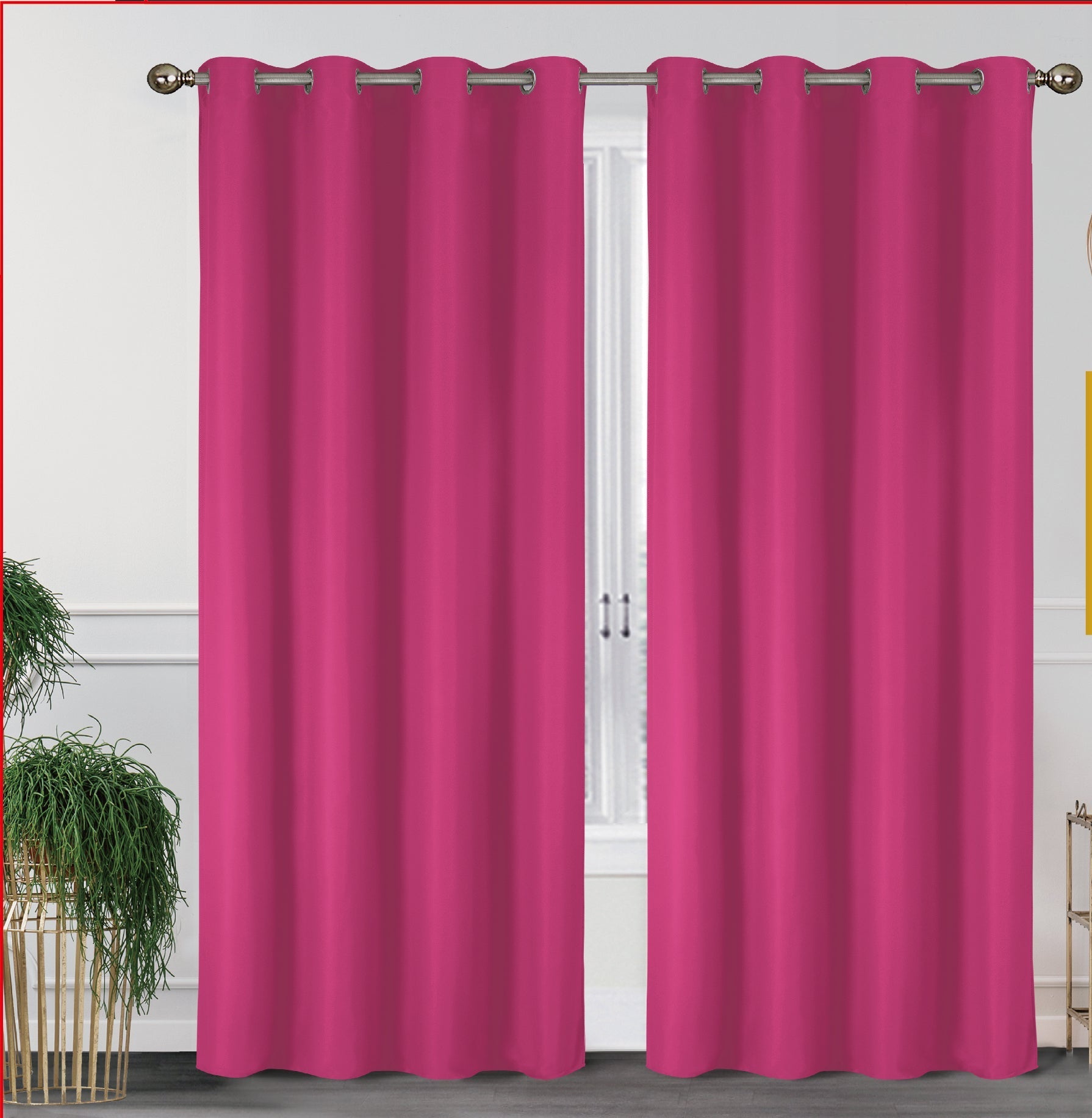 2 Pack - 55'' X 84'' Solid Thermal Blackout Panels (19 Colors)
