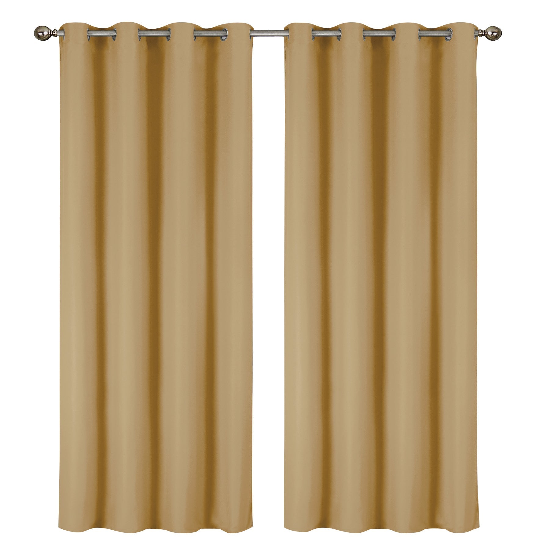 2 Pack - 55'' X 84'' Solid Thermal Blackout Panels (19 Colors)