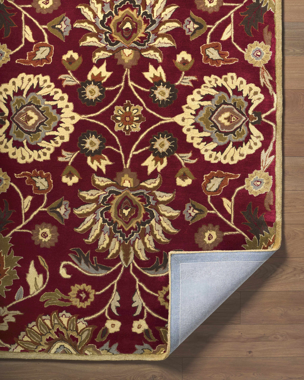 Conesus Red 1061 Hand Tufted Wool Rug