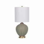 McMurray Green Textured Table Lamp - Clearance