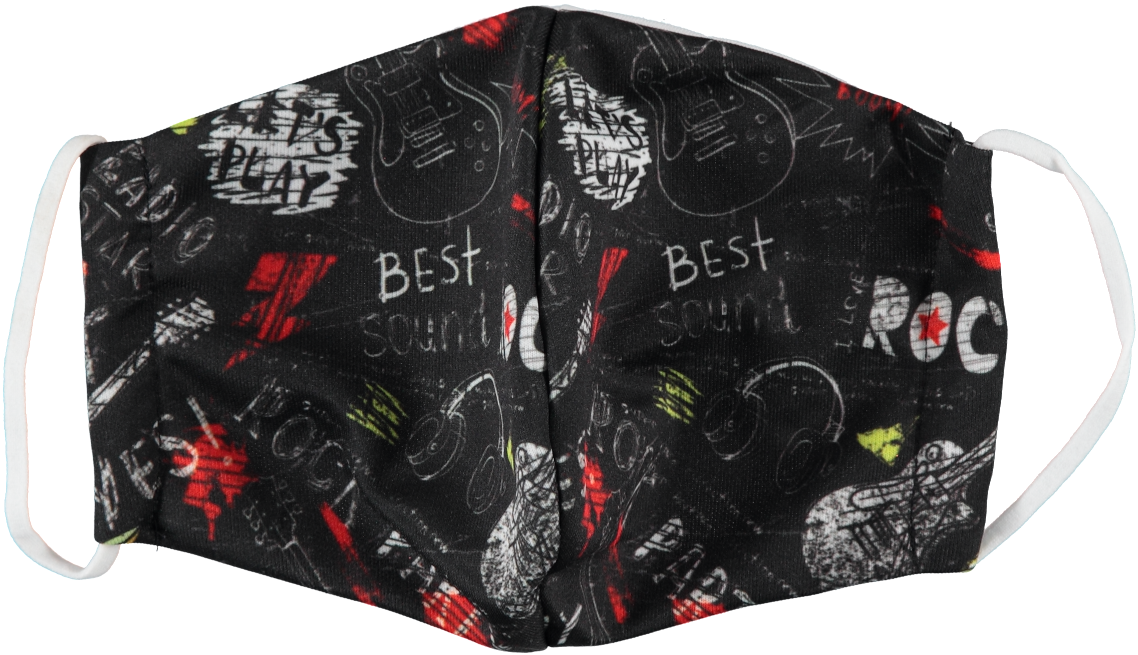 6-Pack: Men's Reusable Machine Washable Masks Mystery (3 Solid + 3 Prints)