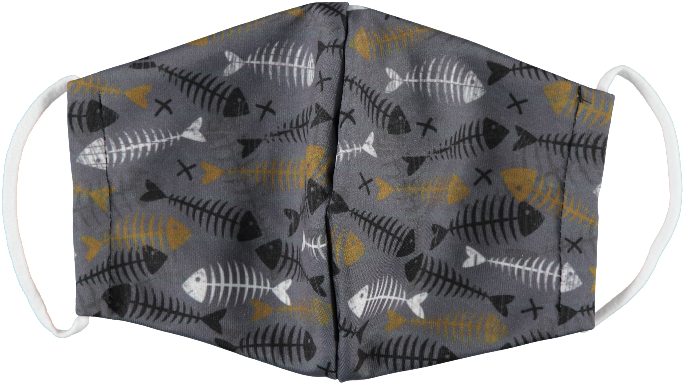 6-Pack: Men's Reusable Machine Washable Masks Mystery (3 Solid + 3 Prints)