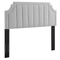 Alyona Channel Tufted Performance Velvet Full/Queen Headboard by Modway