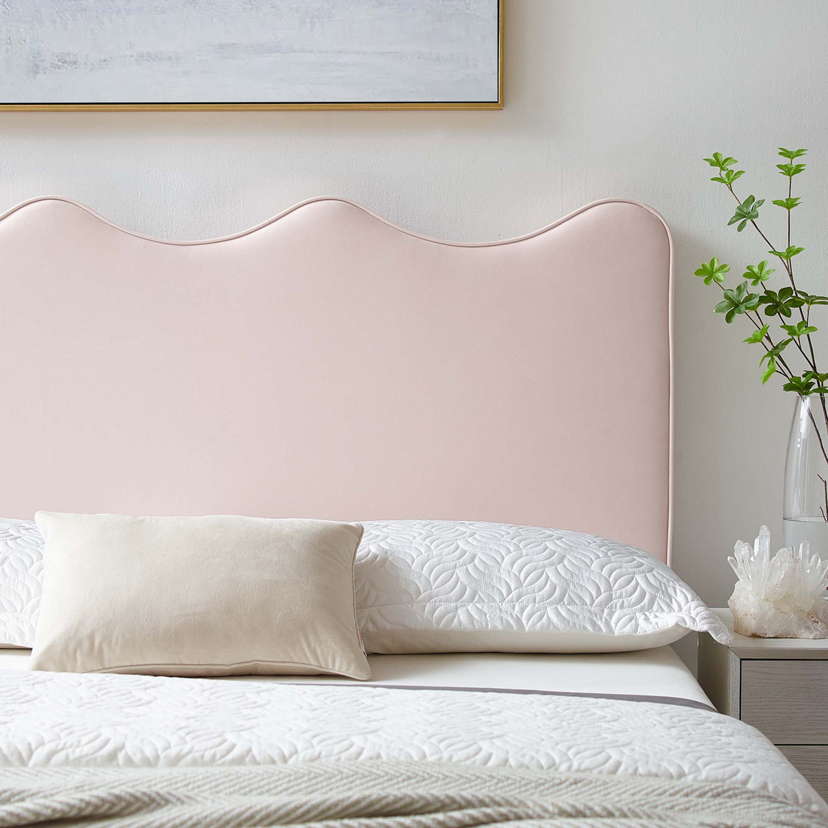 Athena Performance Velvet Twin Headboard by Modway
