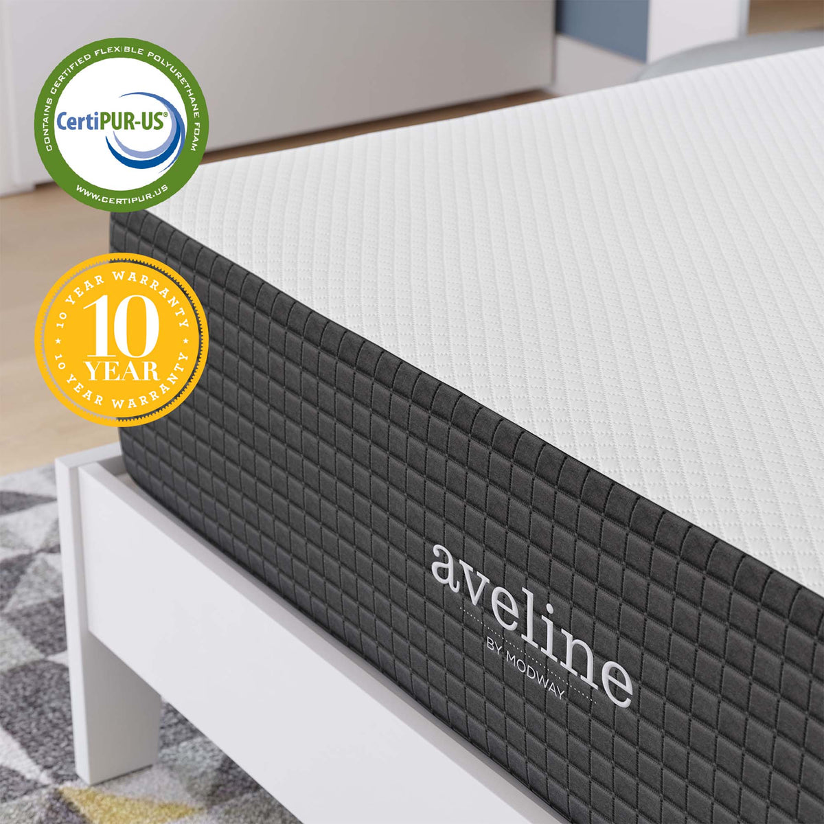 Aveline Memory Foam Full Mattress by Modway