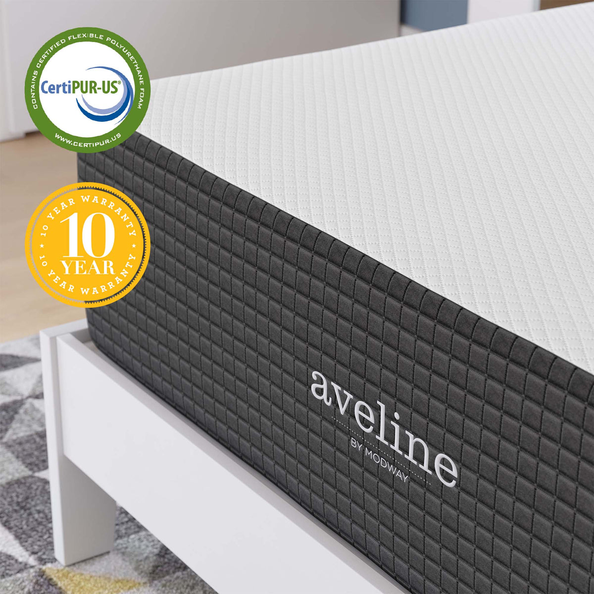 Aveline Memory Foam Full Mattress by Modway