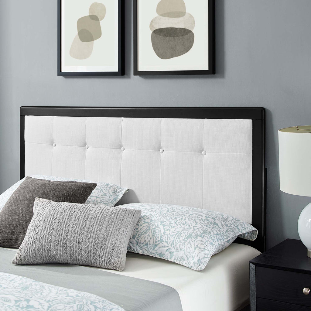 Willow Wood King Platform Bed With Splayed Legs by Modway