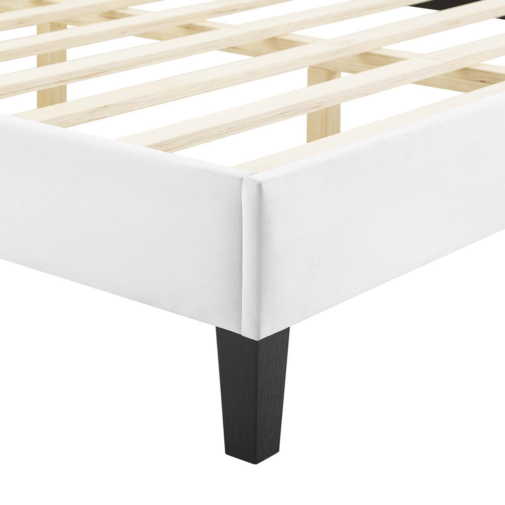 Gwyneth Tufted Performance Velvet Twin Platform Bed by Modway