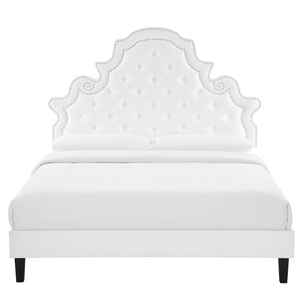 Gwyneth Tufted Performance Velvet Twin Platform Bed by Modway