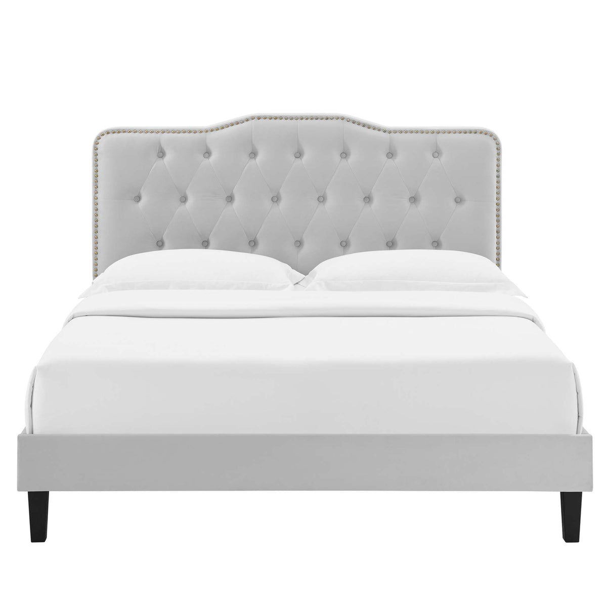 Amber Performance Velvet Twin Platform Bed by Modway