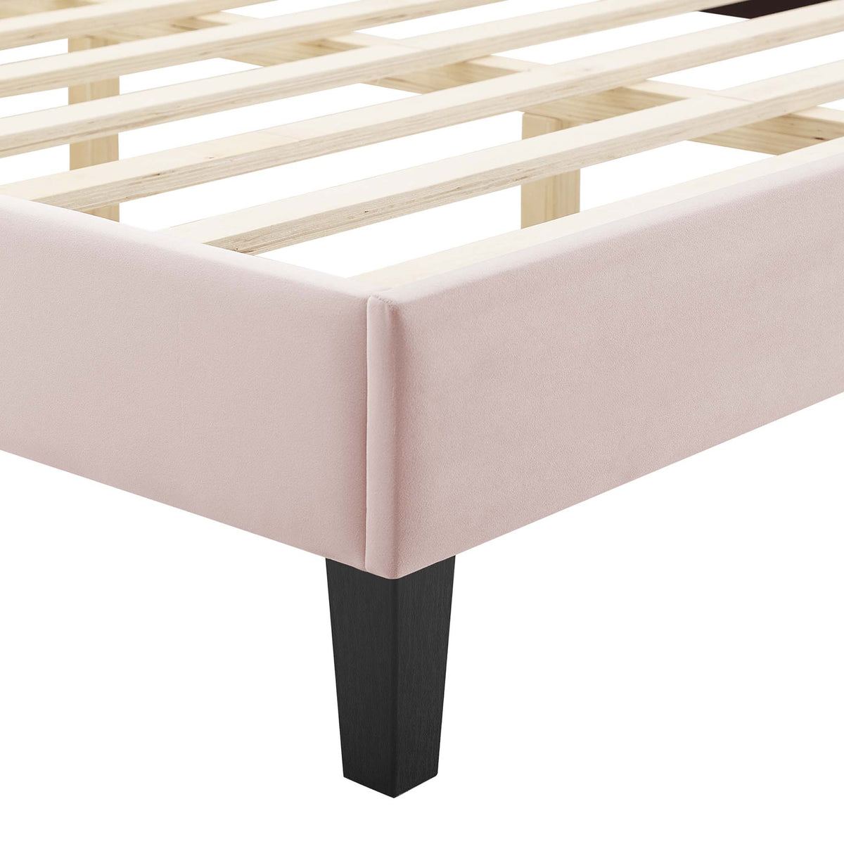 Amber Performance Velvet Twin Platform Bed by Modway