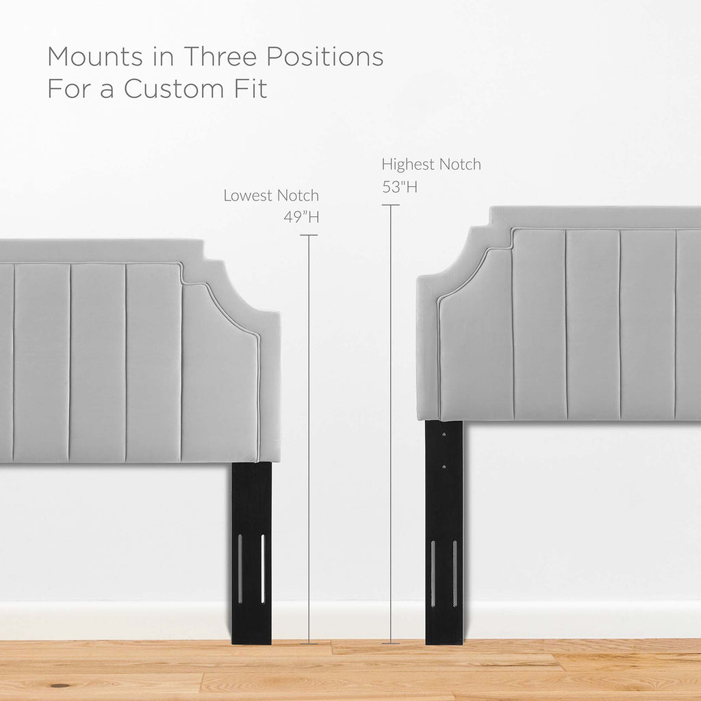 Sienna Performance Velvet Twin Platform Bed by Modway