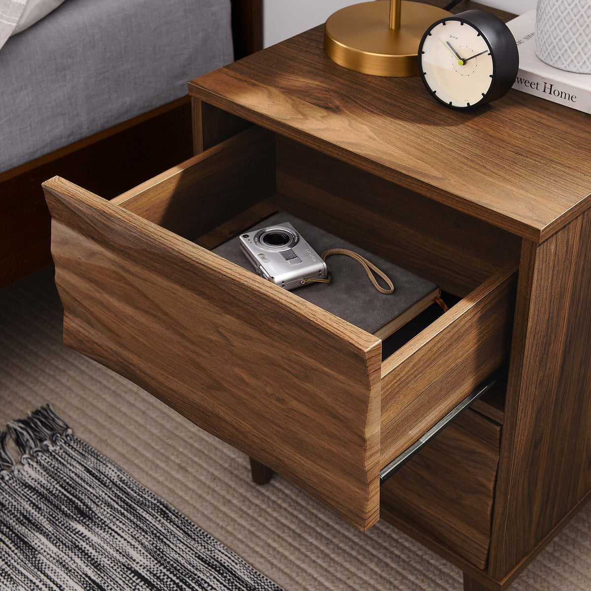 Vespera 2-Drawer Nightstand by Modway