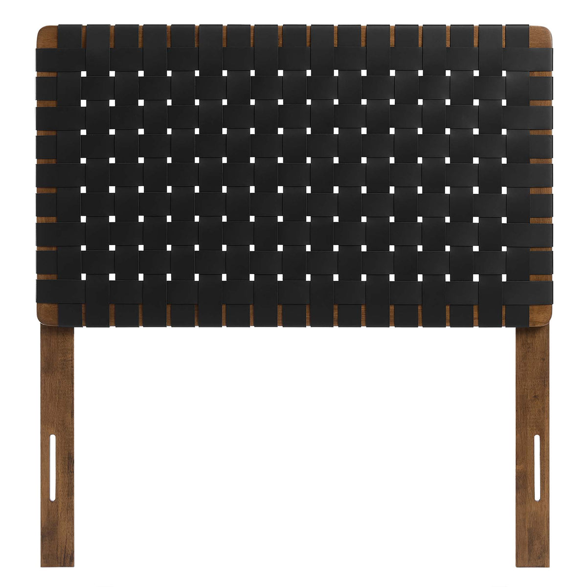 Sparta Weave Vegan Leather Twin Headboard by Modway