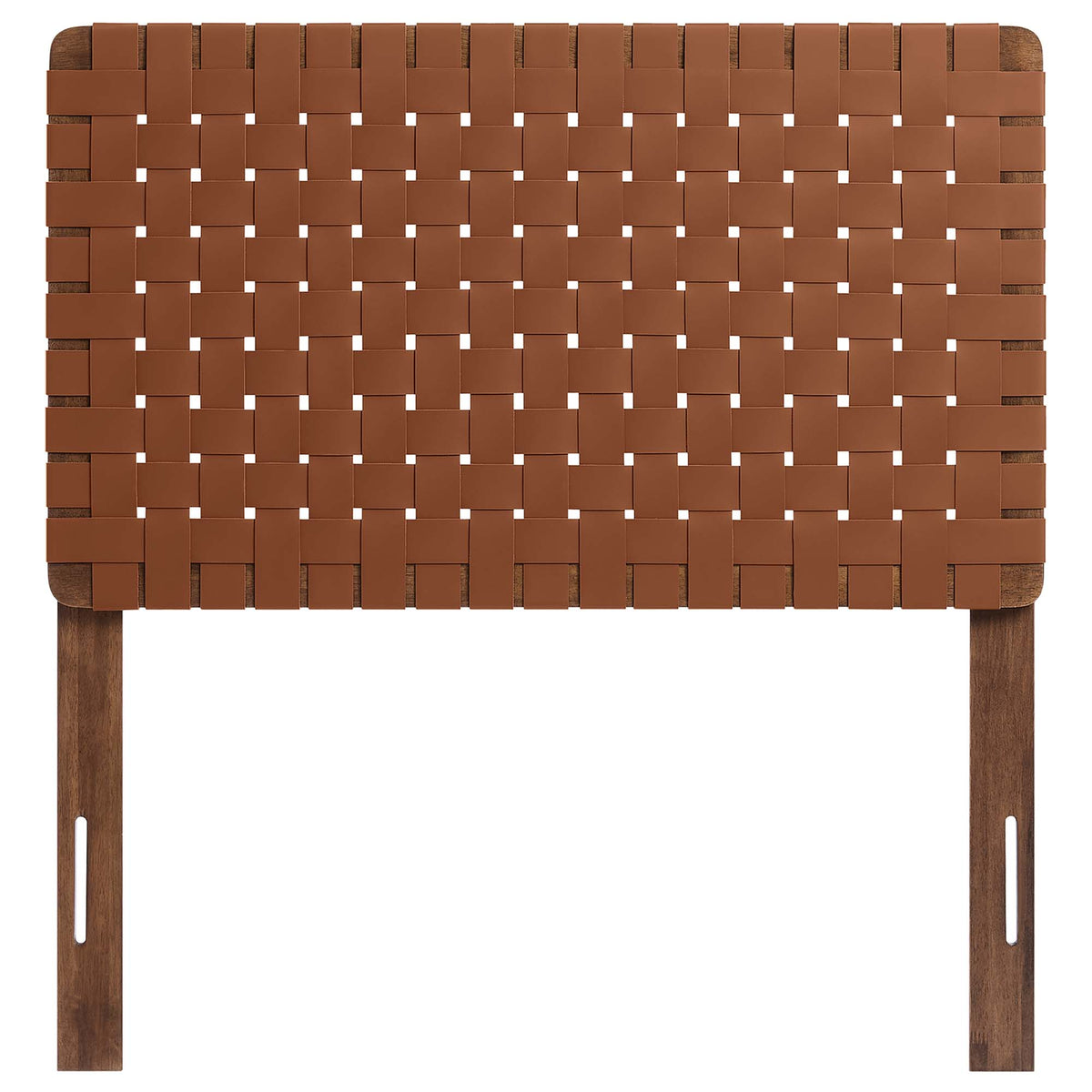 Sparta Weave Vegan Leather Twin Headboard by Modway