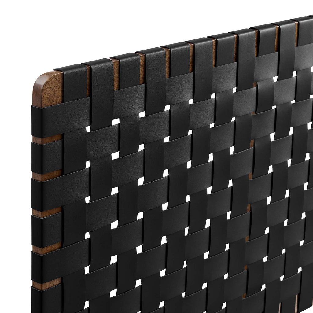 Sparta Weave Vegan Leather Full Headboard by Modway
