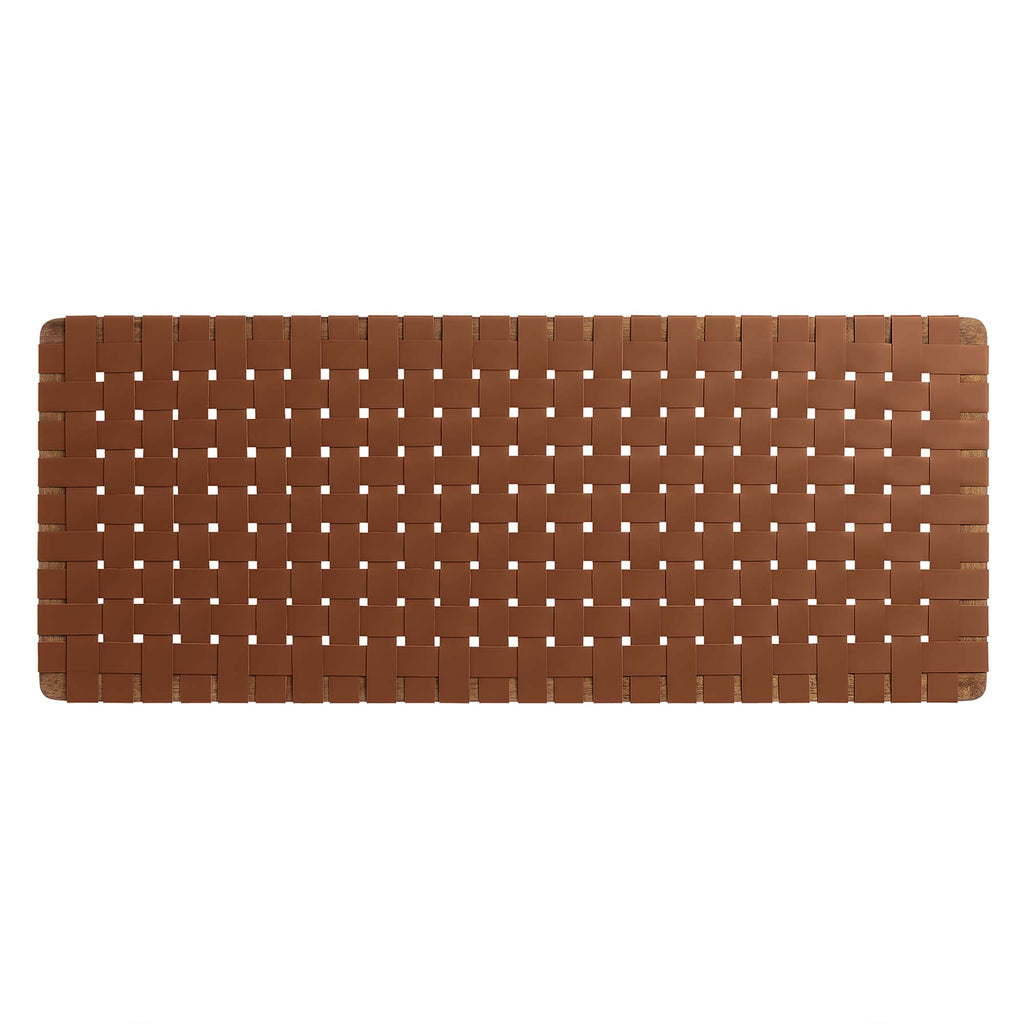 Sparta Weave Vegan Leather Full Headboard by Modway